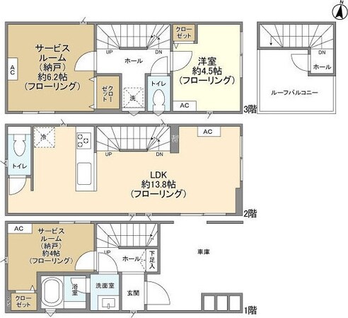 Ｋｏｌｅｔ津田山＃０２の物件間取画像